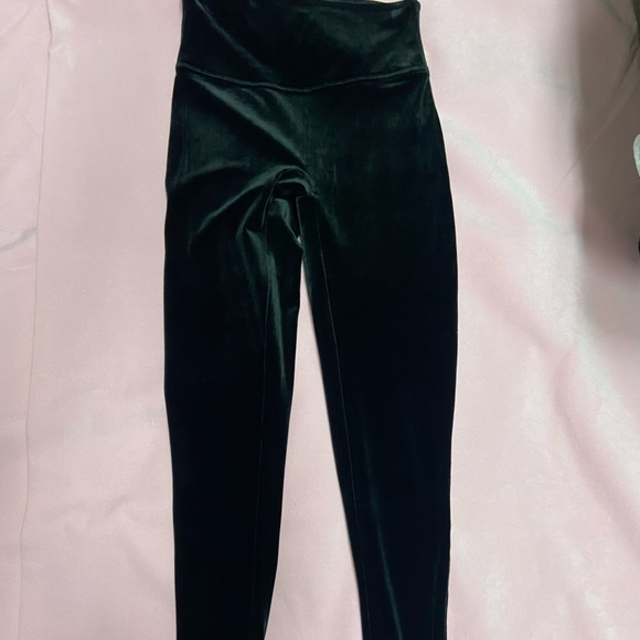 SPANX Pants - SPANX Black Velvet Leggings